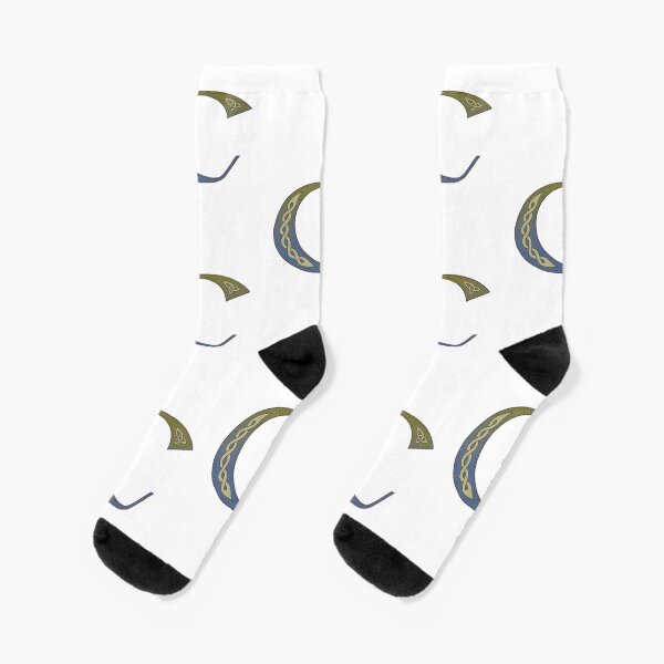 Celtic Knotwork Alphabet - Letter C Socks