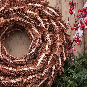 Artwork thumbnail, Christmas Wreaths by Jeanne Horak-Druiff