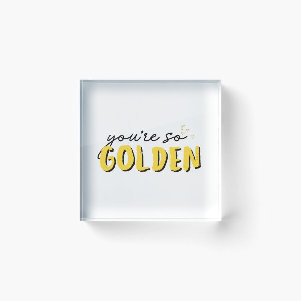 Item preview, you're so golden designed and sold by gretchish.