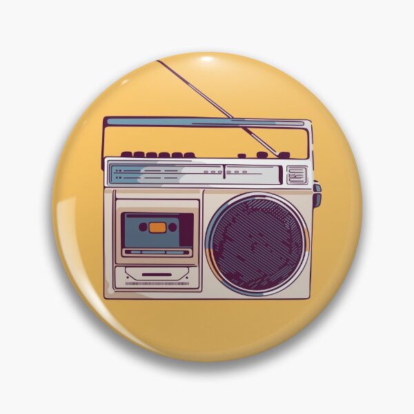 Item preview, Retro Radio Boombox designed and sold by sundrystudio.