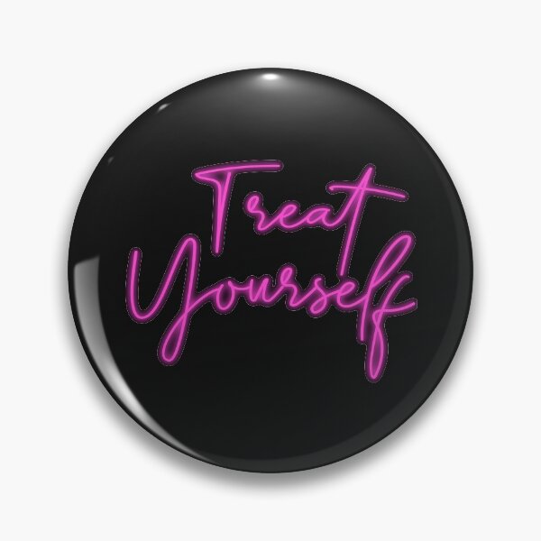 Item preview, Treat Yourself Neon Sign  designed and sold by Queen City  Craftworks.