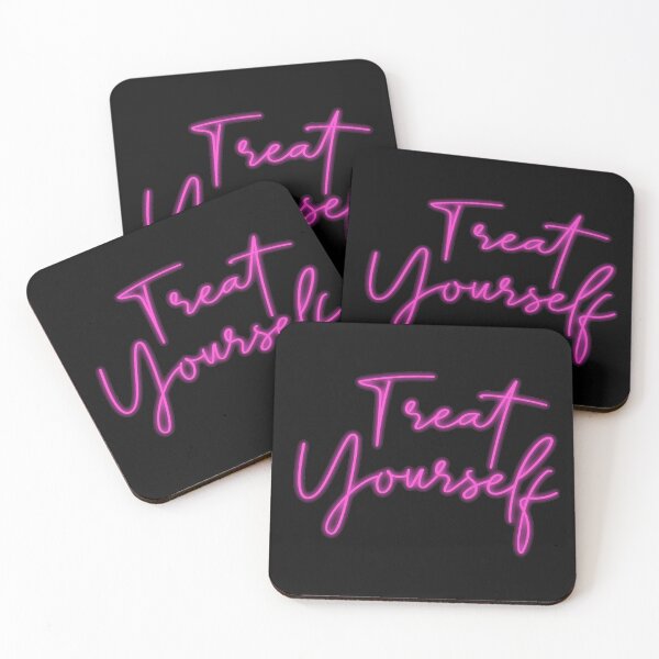 Item preview, Treat Yourself Neon Sign  designed and sold by Queen City  Craftworks.