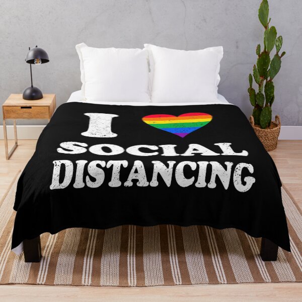 Item preview, I LOVE SOCIAL DISTANCING designed and sold by MagicBoutique.