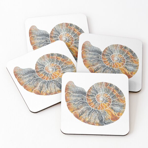 Aperçu de l'œuvre Ammonite créée et vendue par SarahFrostArt.
