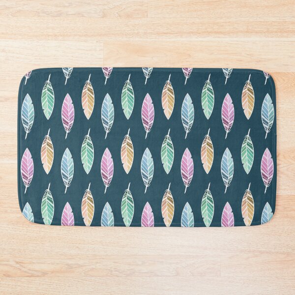 Item preview, Vibrant Feathers Print designed and sold by Erica Leigh.