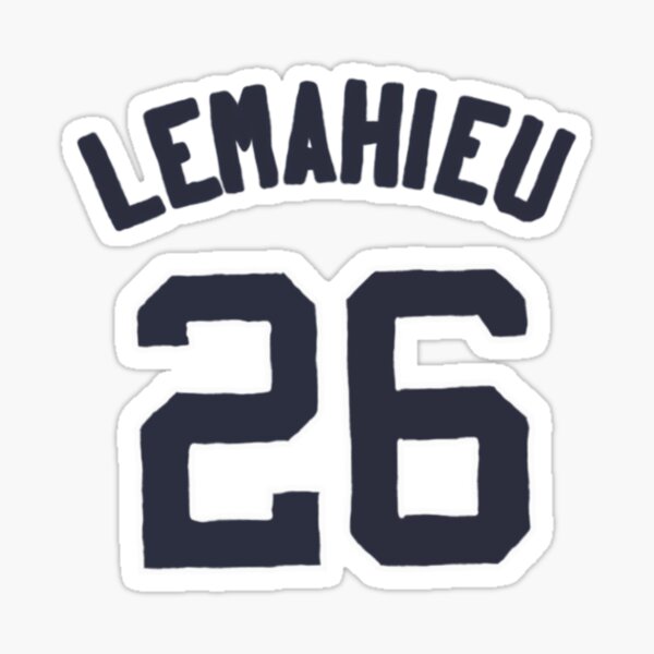 DJ LeMahieu Sticker for Sale by athleteart20