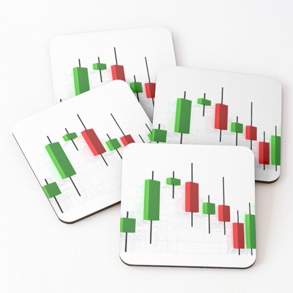 Beats of the market Coasters (Set of 4)