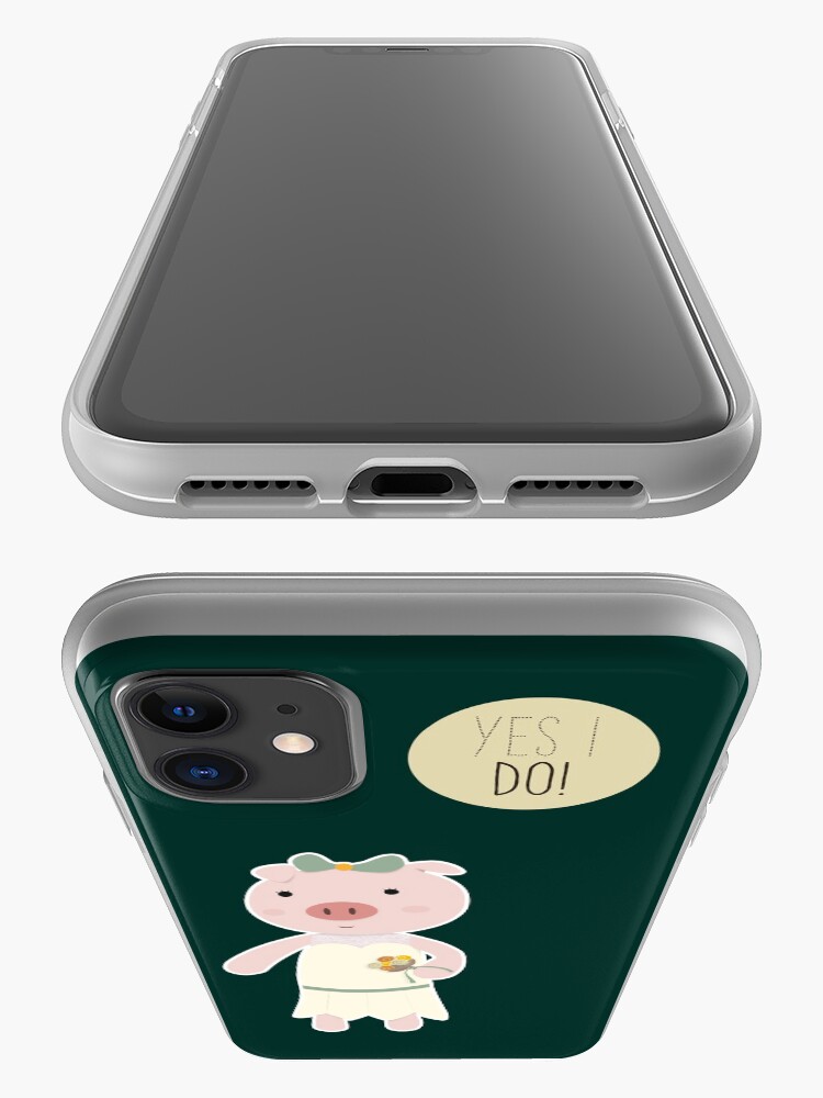 Alternate view of Yes I Do! - Bride iPhone Case & Cover