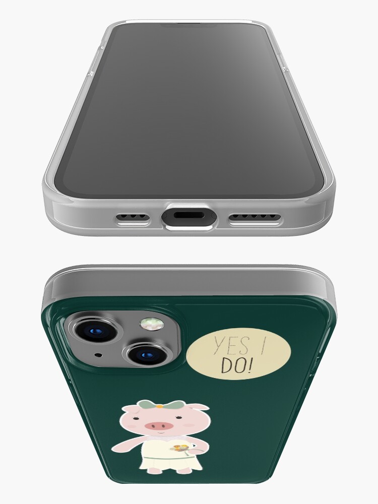 Alternate view of Yes I Do! - Bride iPhone Case