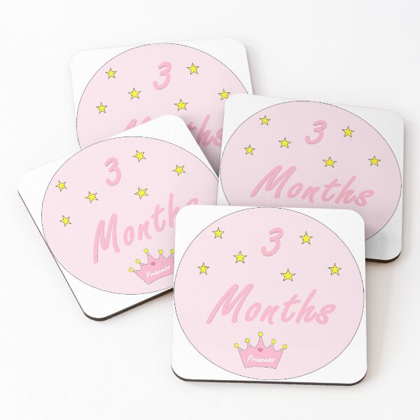Item preview, 3 Months Baby Months Sticker designed and sold by superchele.
