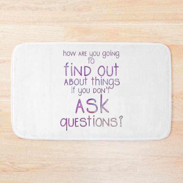 Item preview, Anne of Green Gables-Inspired "Ask Questions" designed and sold by mulberrydragon.