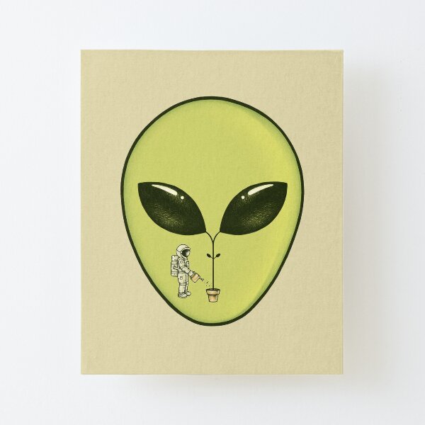 Conspiracy Growth Canvas Mounted Print