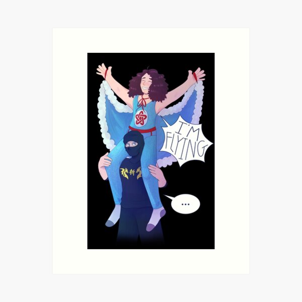 Item preview, Ninja Sex Party Danny Sexbang on Ninja Brian's Shoulders designed and sold by celestialuka.