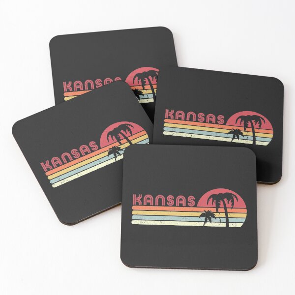 Item preview, Diseño de Kansas. Producto de estilo retro KS, EE. UU. designed and sold by PackAPunch.