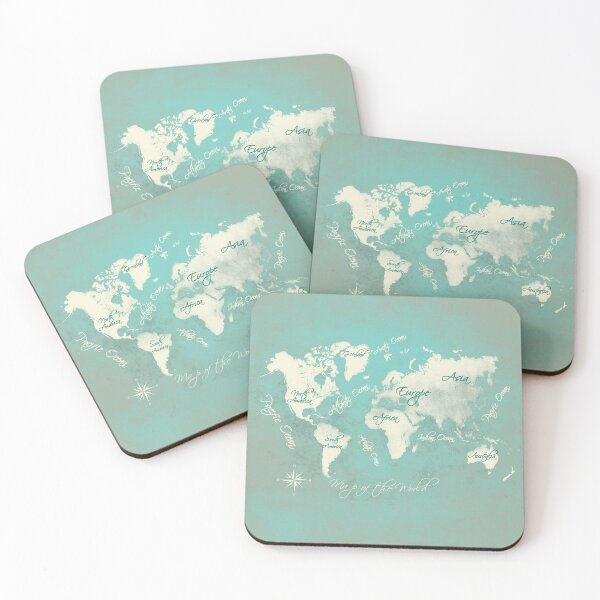 Item preview, world map 2020 green #world #map designed and sold by JBJart.