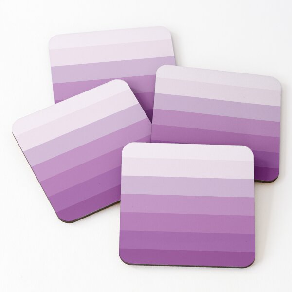 Item preview, Dark to Light Purple Rainbow Gradient Pattern - Designed by Design by Cheyney designed and sold by designbycheyney.