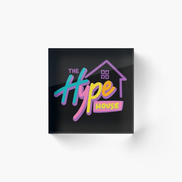 The Hype House Acrylic Block