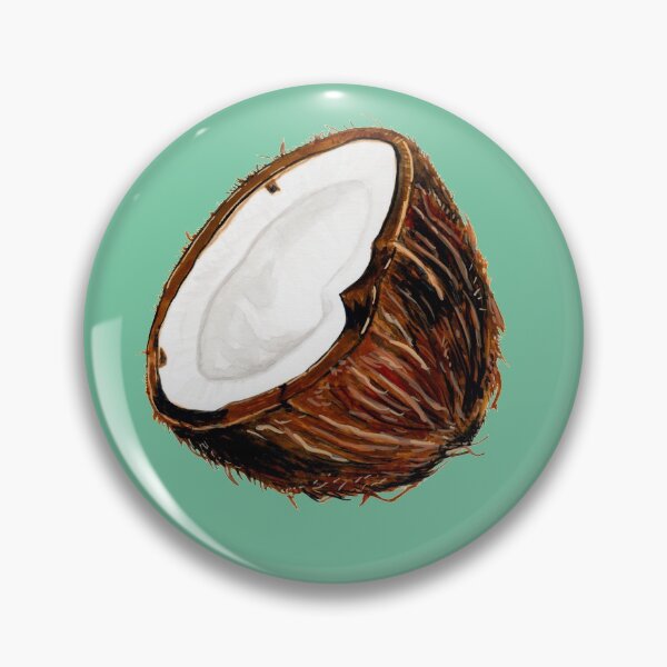 Item preview, Coconut Pattern - Teal designed and sold by Kelly  Gilleran.