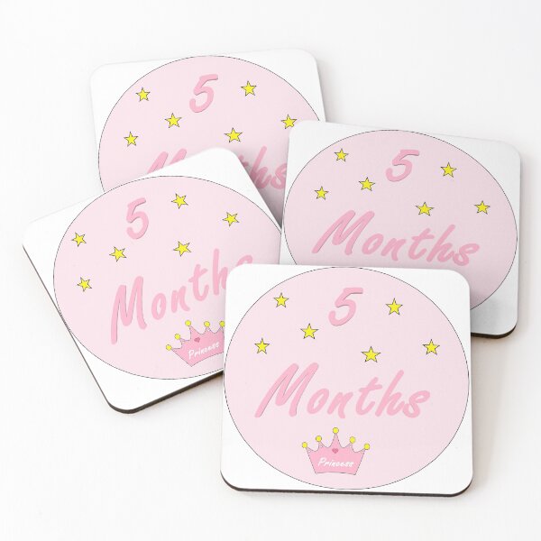 Item preview, 5 Months Baby Months Sticker designed and sold by superchele.