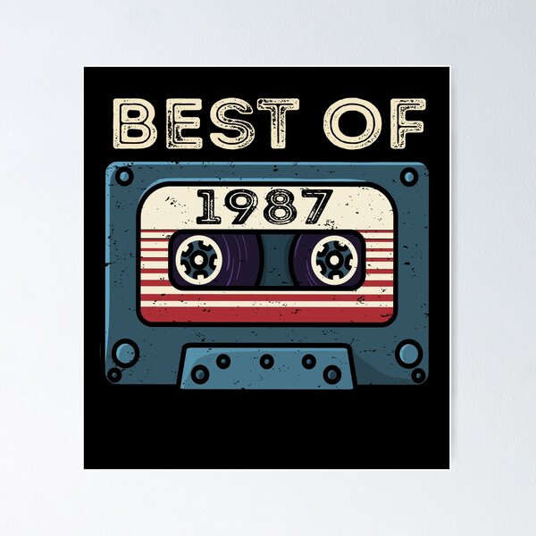 Item preview, Vintage Best Of 1987 Birthday Cassette | 33 Years Old Birthday Cassette designed and sold by meedTee.