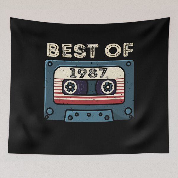 Item preview, Vintage Best Of 1987 Birthday Cassette | 33 Years Old Birthday Cassette designed and sold by meedTee.