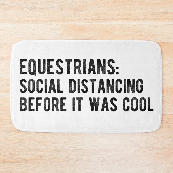 Item preview, Equestrians Social Distancing designed and sold by Ali Scarlett Adams.