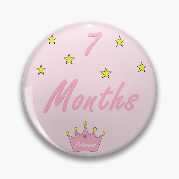 Item preview, 7 Months Baby Months Sticker designed and sold by superchele.