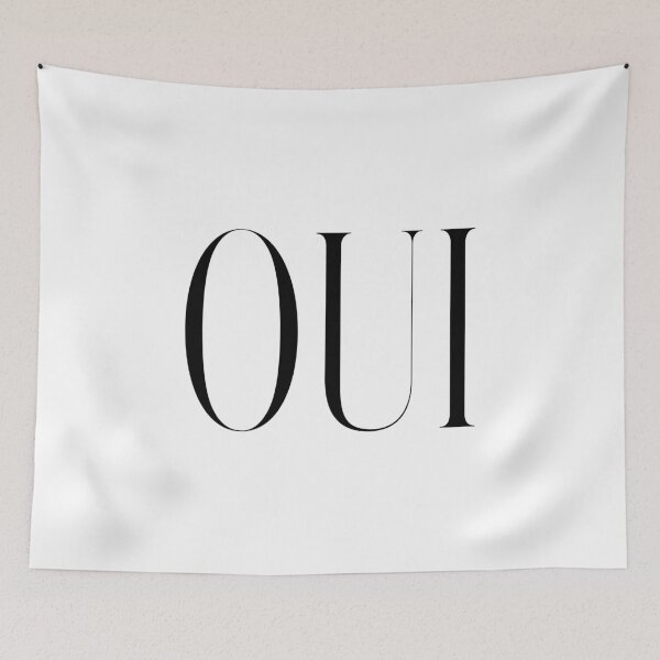 Item preview, Oui Couture Style Slogan designed and sold by thetshirtworks.