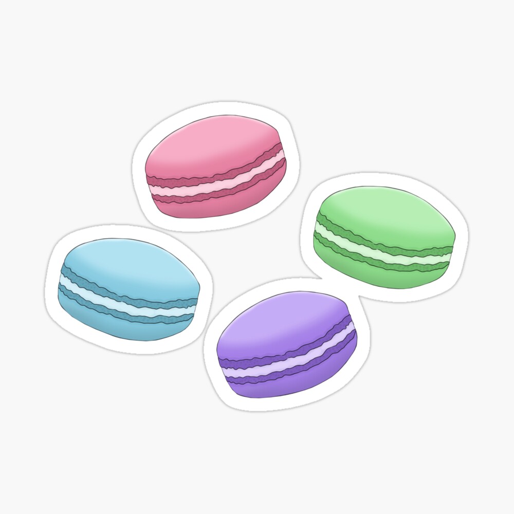 I'm going to an Anime Convention in New Orleans, LA. (Well, Kenner.) I make  Macarons and I couldn't resist making these! Not perfect, but I don't care  because these make me soooooooo