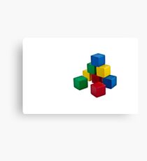 Elementary Colors Canvas Print