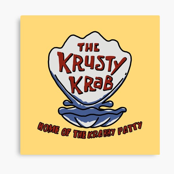 Krusty Krab Canvas Prints | Redbubble