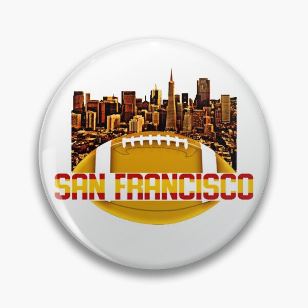 Item preview, San Francisco Skyline Red Gold  designed and sold by B1GSportswear.