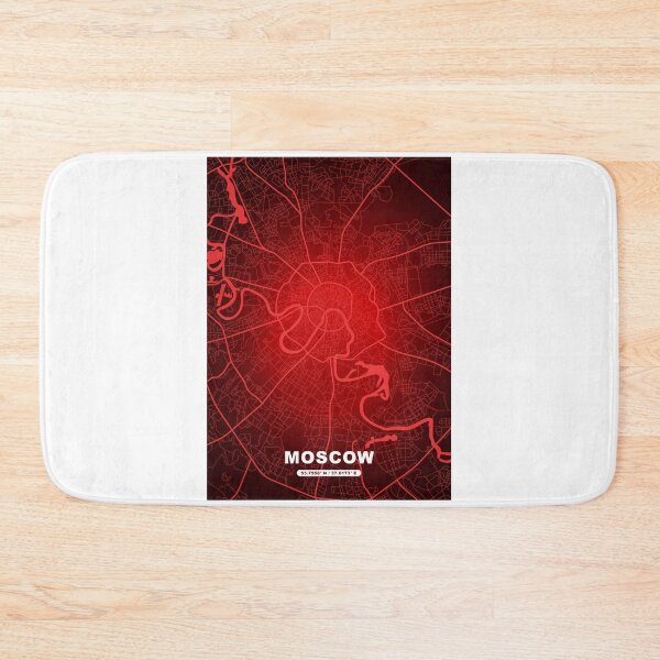 Item preview, Moscow (Russia) - City Map designed and sold by BoKev.