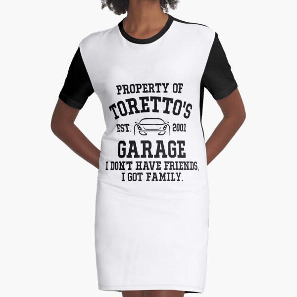 Brian O/'conner/'s replica shirt Tej/'s Garage shirt THE FAST AND THE FURIOUS