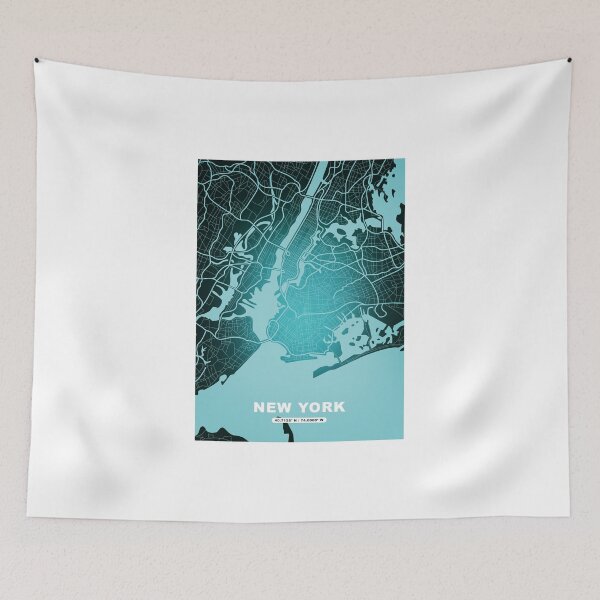 Item preview, New York (USA) - City Map designed and sold by BoKev.