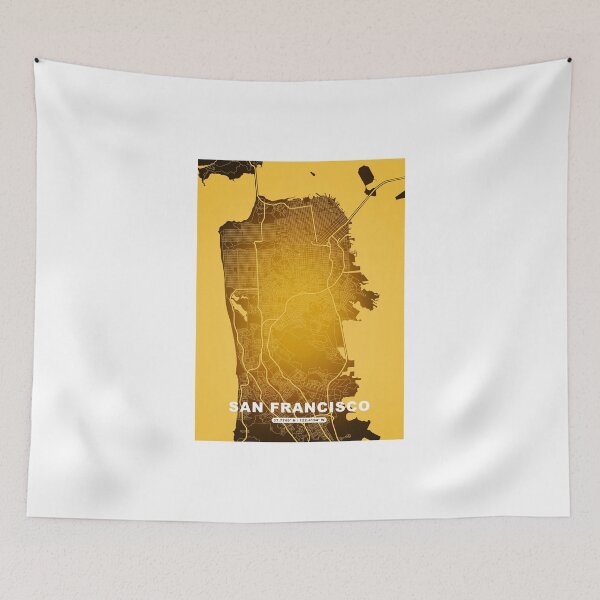 Item preview, San Francisco (USA) - City Map designed and sold by BoKev.