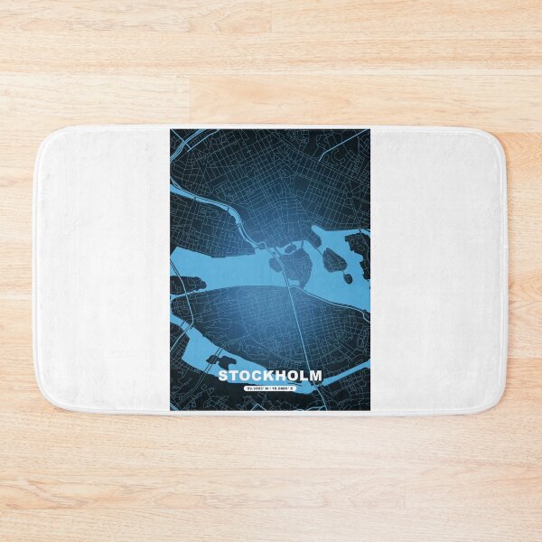 Item preview, Stockholm (Sweden) - City Map designed and sold by BoKev.