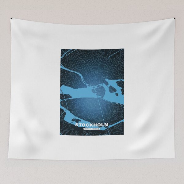 Item preview, Stockholm (Sweden) - City Map designed and sold by BoKev.
