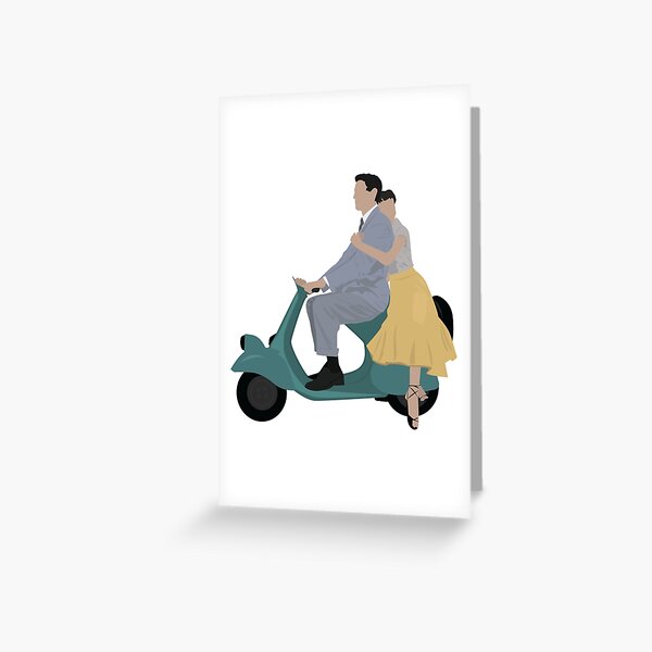 Roman Holiday Movie Greeting Card