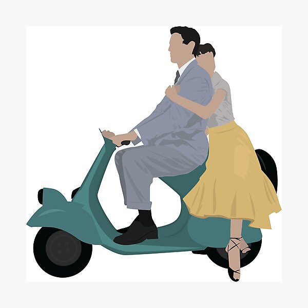 Roman Holiday Movie Photographic Print