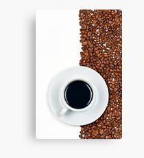 Coffee Flag Canvas Print