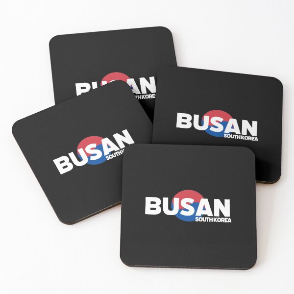 Item preview, Busan - South Korea including Red / Blue Circle Background designed and sold by agsduy.