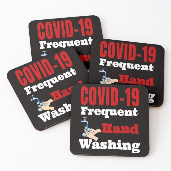 Item preview, COVID 19,  Frequent Hand Washing, Coronavirus  designed and sold by dara4uall.