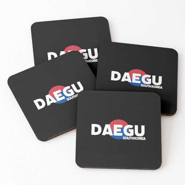 Item preview, Daegu - South Korea including Red / Blue Circle Background designed and sold by agsduy.