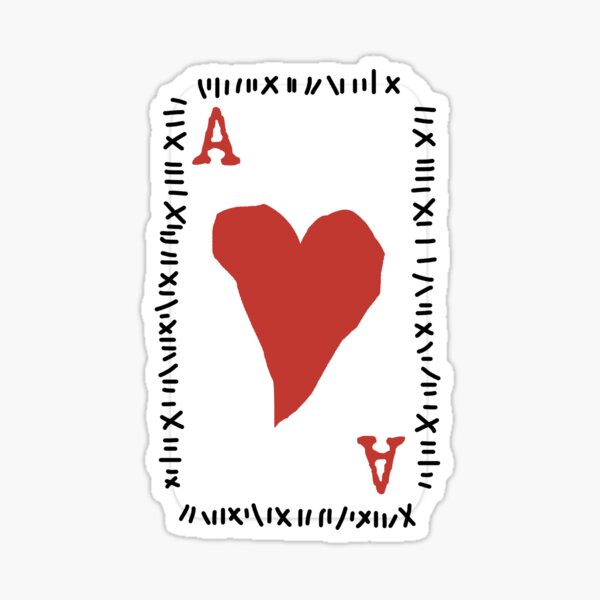 Item preview, Ace of Hearts designed and sold by KiokoArteaga.