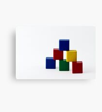 Elementary Colors Canvas Print