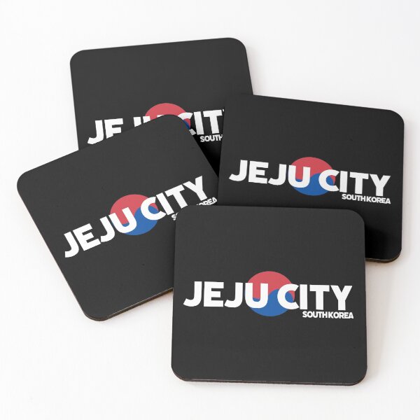 Item preview, Jeju City - South Korea including Red / Blue Circle Background designed and sold by agsduy.