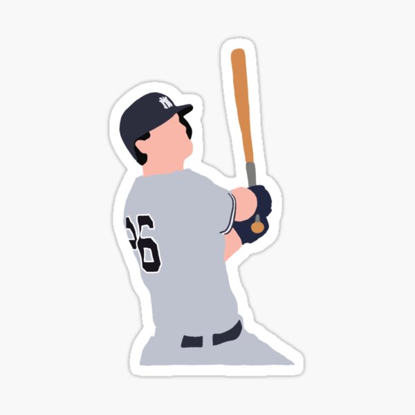 DJ LeMahieu Sticker, New York Yankees, New York Yankees