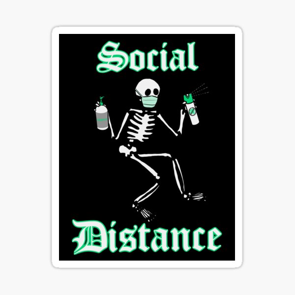 Item preview, Social Distance designed and sold by LVBART.