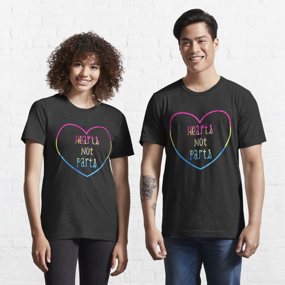 Herzen nicht Teile Pansexueller Stolz Essential T-Shirt